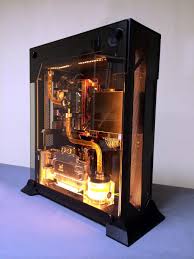 Black And White Lian Li Pc Build If The Dwarves Had A Computer Then This Would Be The One Rigs Computer Desktop Computer Setup Custom Computer Custom Pc