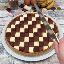 Recette Tarte Triple Choco Banane Et Autres Recettes Chefclub Original Recette Recette Tarte Banane Chocolat Recette Tarte Banane Recettes De Cuisine