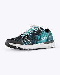 Sneaker Mockup In Apparel Mockups On Yellow Images Object Mockups In 2020 Clothing Mockup Sneakers New Sneakers