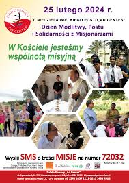 II NIEDZIELA WIELKIEGO POSTU „AD GENTES” - Wydział Misyjny