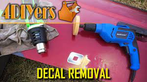 How To Easily Remove Decal From Your Vehicle Two Methods 6 Steps Instructables