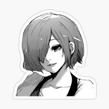 Touka kirishima tokyo ghoul re anime. Touka Kirishima Stickers Redbubble