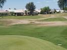 Typical grassy sandtrap - Picture of Desert Lakes Golf Course ...