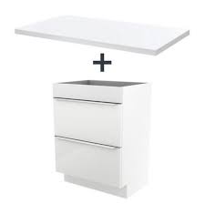 Szafka pod umywalkę imandra wisząca 120 cm drewno rozwiąże problem porannej kolejki do łazienki. Meuble Sous Vasque A Poser Goodhome Imandra Blanc 60 Cm Plan De Toilette Marloes Castorama