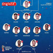 English Team At The Start Of The Game World Cup 2018 Sweden England Quarter Finals All Goals England World Cup 2018 World Cup Fifa World Cups