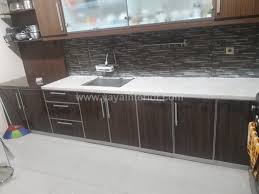 Kitchen set aluminium putih susu; Kitchen Set Aluminium Acp 2019 Kitchen Set Aluminium Acp