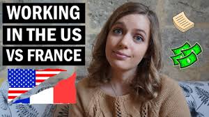 Basically, this is how much money you've got leftover. Working Differences In The Us Vs France Travailler Aux Usa Vs En France American In France Youtube