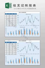 This income statement has a classic and professional design. Revenue Account Report Excel Template Excel Xls Free Download Pikbest