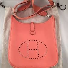 Hermes Evelyn 3 Pm Crevette Hermes Evelyn Pocket Bag Crossbody Bag