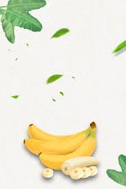  Delicious Banana Small Fresh Poster Background Poster Background Floral Poster Creative Background