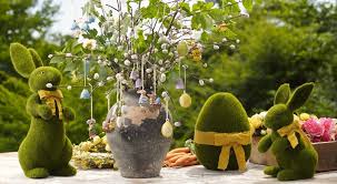 Sonstige jahreszeitliche dekorationen in braun für ostern. Osterdeko Fur Draussen Oder Wie Sie Ihren Outdoor Bereich Zu Ostern Dekorieren Fresh Ideen Fur Das Interieur Dekoration Und Landschaft