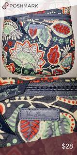 Vera bradley grey floral pattern. Vera Bradley Gray Pattern Hipster Purse Hipster Purse Grey Pattern Vera Bradley