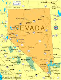 Map Of Nevada Map Of Nevada New Mexico Map Nevada Map Mexico Map