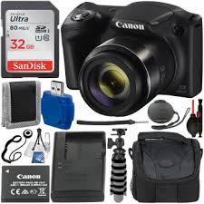 Unfortunately, the use of a 20 megapixel ccd sensor has meant that images show higher levels of noise than competitors, continuous shooting is. Canon Powershot Sx430 Is Digital Camera With Essential Accessory Bundle Slrhut Co Uk