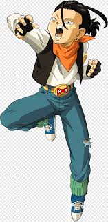 Among the cast of useable characters, you find all the usual suspects: Dragon Ball Heroes Android 17 Youtube Character Youtube Game Heroes Png Pngegg