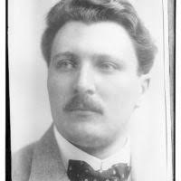 Alfred Hess mit Pfeife