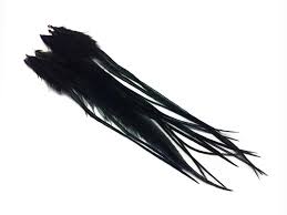 A wide variety of black hair feathers options are available to you, such as chicken feather. 1 Dozen Black Hair Feather Extensions Moonlight Feather