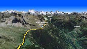 Zinal depuis sierre a une pente moyenne de 4.5%. L Aventure De Sierre Zinal Rts Ch Grands Formats