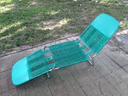 Vintage Blue Green Aluminum Tube Plastic Chaise Lounge Folding Etsy Plastic Pool Plastic Pool Chairs Pool Chairs