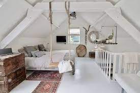 Pin By Delphine Pellerin On Casa Nova Attic Bedroom Designs Bedroom Design Loft Room