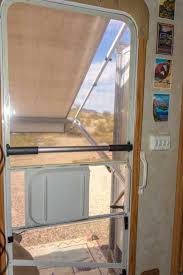 In this video i show you how to easily remove and reinstall your sliding security door, whether its to repair or replace, or it's been knocked off it's. Rv Screen Door Modifications Upgrades Roads Less Traveled