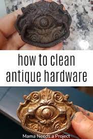 3 Ways To Clean Rusty Antique Drawer Pulls Antique Drawer Pulls Antique Drawers Antique Dresser Hardware