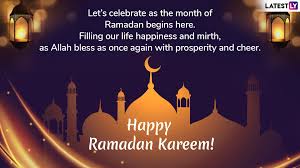 Ramadan 2021 starts on or around the evening of april 13. Ramzan Mubarak 2019 Wishes Ramadan Kareem Quotes Whatsapp Stickers Gif Image Messages Dp Status To Send Happy Ramzan Greetings Latestly