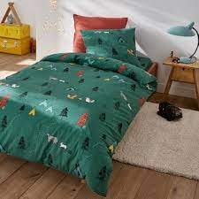 gabin printed duvet cover in organic cotton la redoute interieurs children s bed linen kids duvet cover childrens duvet covers duvet covers