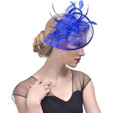 Malaxlx Tocado para mujer, tocado para fiesta de té, derby, boda, cóctel,  clip para el pelo, flor de malla, diadema de plumas, Champán, 1 Count (Pack  of 1) : Amazon.es: Belleza