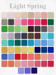 Light Spring Colour Palette Light Spring Palette Light Spring Color Palette Light Spring Colors