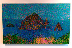 The work was done in 2016 by american graffiti artist jonone. Painted Pixels Modern Art By South Korean Artist Sea Hoon The Anthrotorian