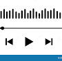 https://www.alamy.com/audio-player-interface-with-sound-wave-loading-progress-bar-and-buttons-simple-mediaplayer-panel-template-for-mobile-app-vector-graphic-illustration-image448730670.html from www.dreamstime.com