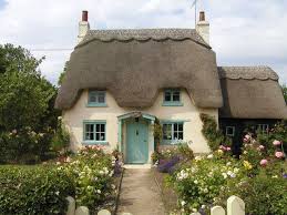 Image result for small drawing of thatched cottage in Ireland