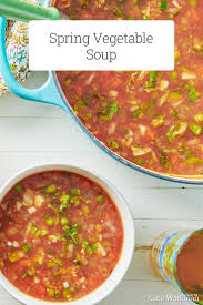 Spring Vegetable Soup Recipe In 2020 Vegetable Soup Recipes Spring Vegetables Soup Recipes