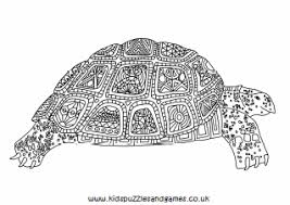 Tortoise coloring page that you can customize and print for kids. Tortoise Colouring Sheets Kids Puzzles And Games