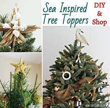 This is a pretty addition to your christmas tree topper ideas! Coastal Christmas Tree Topper Ideas Diy Shop Coastal Decor Ideas Interior Design Diy Shopping