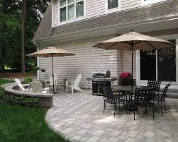 Doable With Concrete Pavers And Wall Houzz Com Patio Pavers Design Patio Concrete Paver Patio