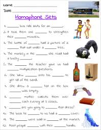 homophones worksheets for grade 2 2nd grade worksheets homophones worksheets homophones