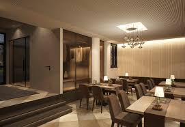 Quando si pensa all'arredamento per ristoranti, la mente vola immediatamente verso gli interni delle taverne in legno o dei ristoranti tradizionali del centro città che poco o nulla hanno cambiato nel. Interior Design Ristorante Contemporaneo Monaco Di Baviera Germania