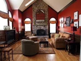 If you find yourself paralyzed at the paint store, unable to choose your color sample cards, krims offers this tip: Rrlrpi43 Rustic Red Living Room Paint Ideas Wtsenates