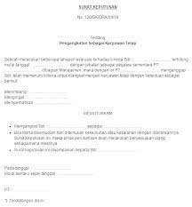 Sk pengangkatan pegawai yang dikeluarkan oleh instansi. Contoh Surat Pengangkatan Karyawan Yang Resmi