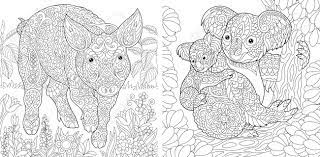 Dancer adult coloring page pdf free download. Coloring Pages Coloring Book For Adults Cute Pig 2019 Chinese New Year Symbol Colouring Picture With Koala Bears Antistress Freehand Sketch Drawing With Doodle And Elements Royalty Free Cliparts Vectors And