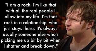 My Poor Baby So Brave It S Never Your Fault 3 Wwe Dean Ambrose Wrestling Quotes Dean Ambrose Seth Rollins