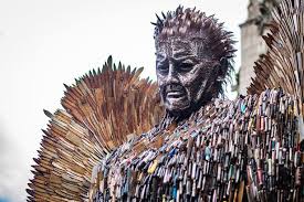 Knives out when the patriarch dies a family gathering goes awry, along with two detectives. Knife Angel Sculpture Build Out Of 100 000 Weapons Odd Interesting