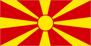 Знаме на република македонија) depicts a stylised yellow sun on a red field, with eight broadening rays extending from the centre to the edge of the field. Flag Of North Macedonia Britannica