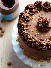 Layer Cake A La Pate A Tartiner Au Chocolat Feerie Cake En 2020 Gateau Chocolat Recettes De Gateau Chocolat