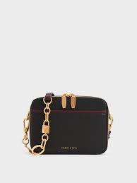 March your favourite charles & keith bag with your favourite evening dress to create the perfect outfit. Black Double Zip Crossbody Bag Charles Keith My