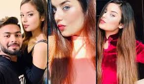 Isha Negi Rishabh Pant Girlfriend Age Boyfriend Profession Figure Instagram Photos isha negi rishabh pant girlfriend