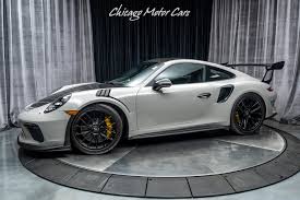 Used porsche 911 gt3 cars for sale. Used 2019 Porsche 911 Gt3 Rs Weissach Package Only 1600 Miles 261k Msrp For Sale Special Pricing Chicago Motor Cars Stock 16403