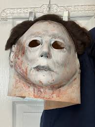 Michael Meyers Halloween Mask and Zero Zone by Wallo Coveralls costume